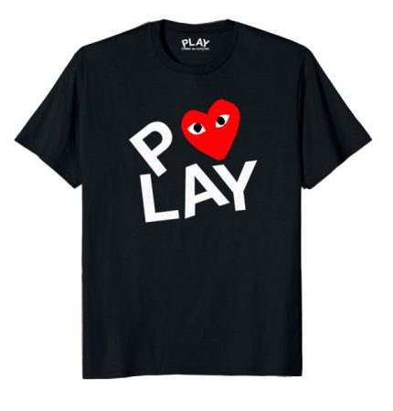 Why U.S. Shoppers Love Comme des Garçons 6 CDG T Shirt Black Double Heart Screenprint black 430x450 1