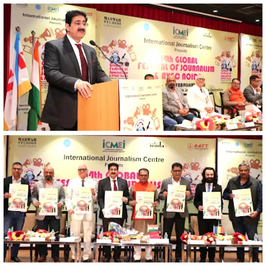 12th February – International Day of Journalism Celebrated with Grandeur During 14th Global Festival of Journalism AVGC Noida 2026