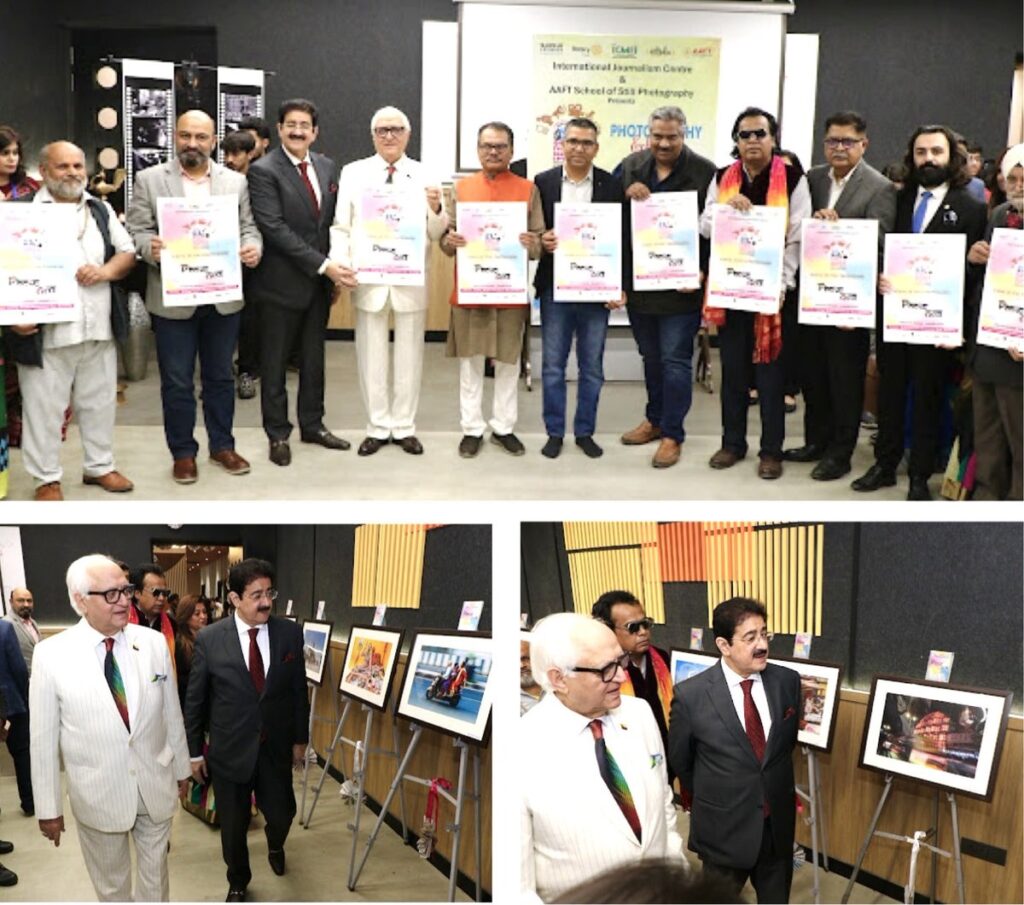 Exhibition of Award Winning Still Photographs Inaugurated at Marwah Studios on International Journalism Day