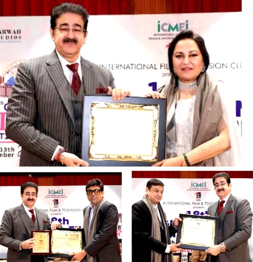 Hindi Cinema Samman Samaroh Honours Giants of the Hindi Film Industry at 18th Global Film Festival Noida