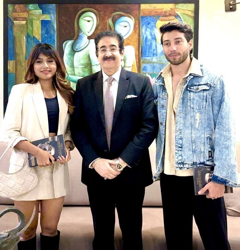 Miss Universe Odisha Anushka Ghosh and MTV Splitsvilla Fame Mohit Magotra Visit Marwah Studios, Film City Noida 1 Miss Universe Odisha Anushka Ghosh and MTV Splitsvilla Fame Mohit Magotra Visit Marwah Studios Film City Noida
