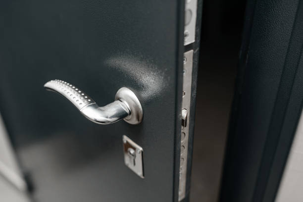 Steel door repairs in Rugeley