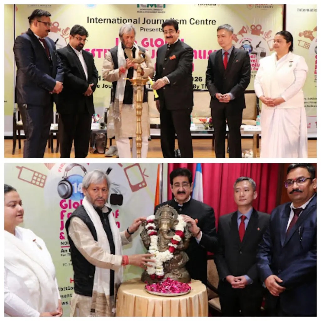 Eminent Leaders Inaugurate Final Seminar on Constructive Journalism at 14th Global Festival of Journalism AVGC Noida 2026