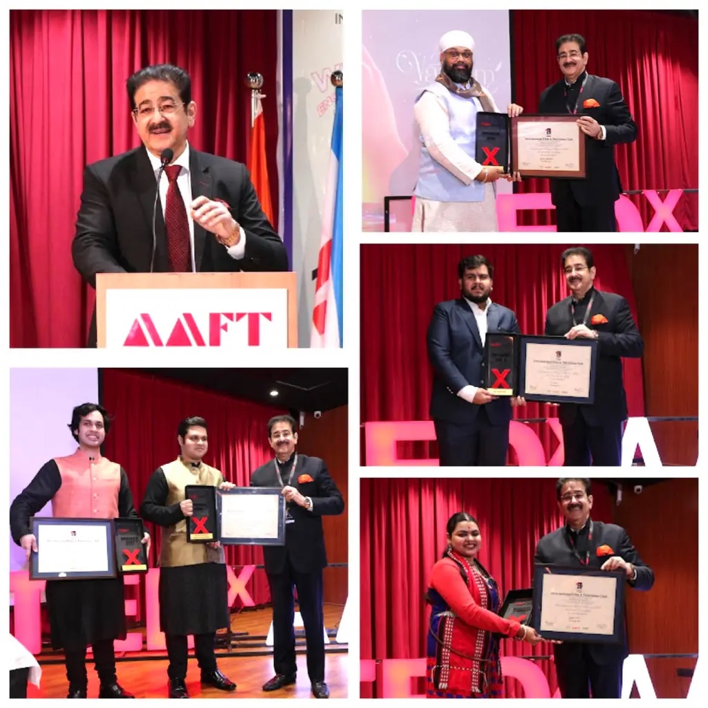 TEDxAAFT Grand Show Enthralls Audience at Marwah Studios