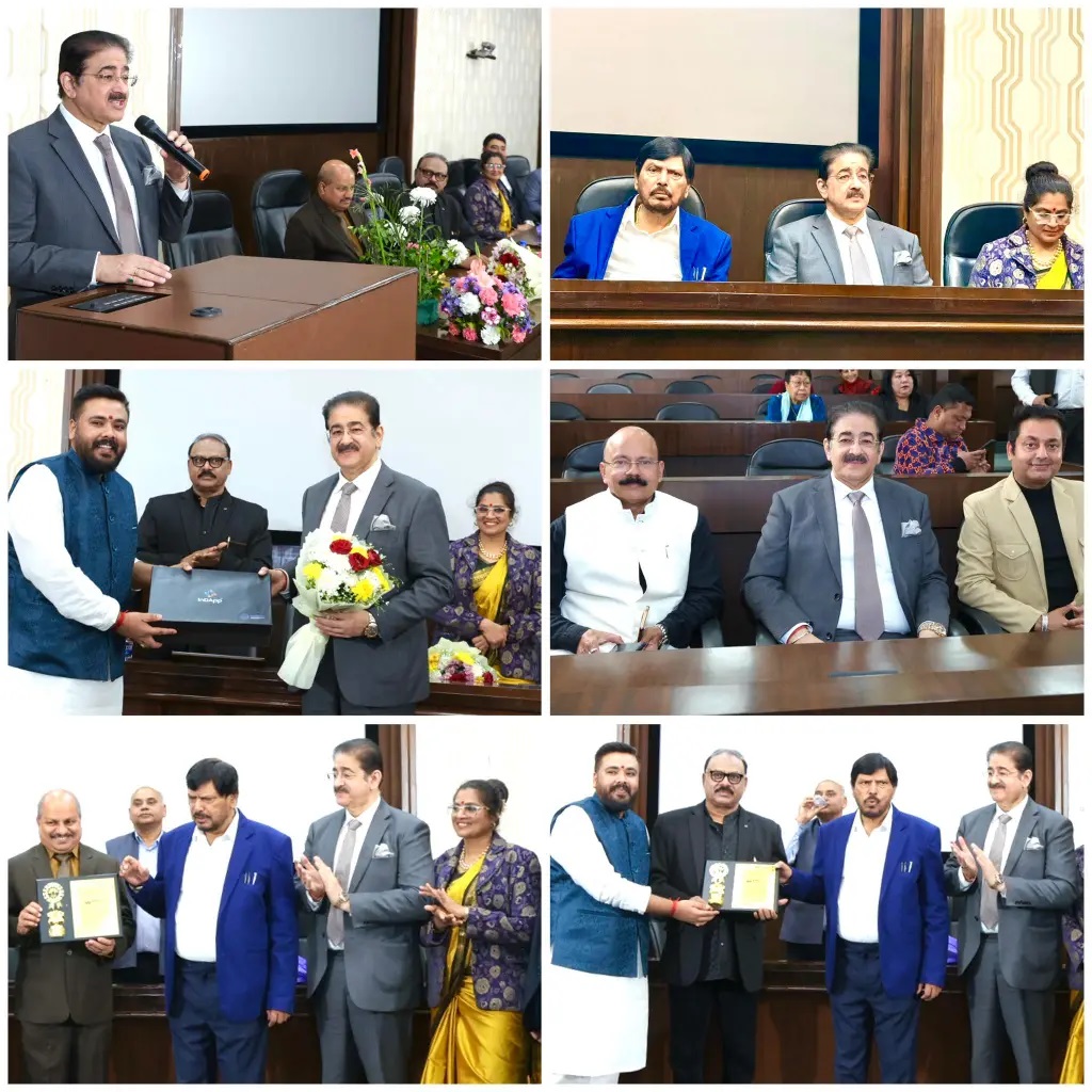 Dr Sandeep Marwah Graces Oath-Taking Ceremony of NIRDC Council Members at New Maharashtra Sadan 1 Dr Sandeep Marwah Graces Oath Taking Ceremony of NIRDC Council Members at New Maharashtra Sadan