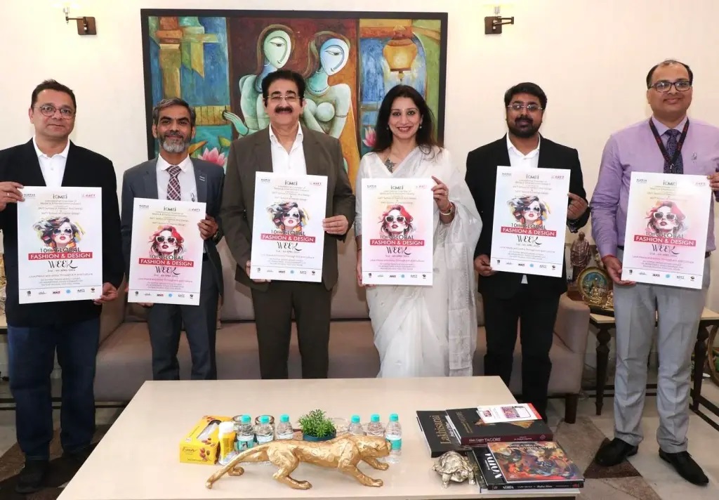 First Poster of 10th Global Fashion and Design Week Noida 2026 Released at Marwah Studios