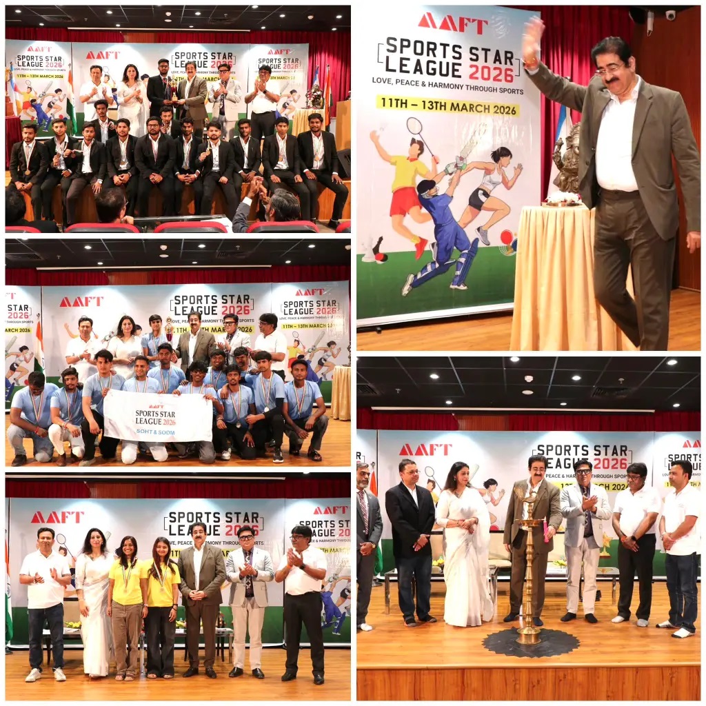 ICMEI Congratulates Successful Closing of AAFT Sports Star League 2026 at Noida National Stadium 1 ICMEI Congratulates Successful Closing of AAFT Sports Star League 2026 at Noida National Stadium