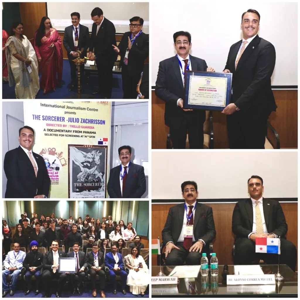 Powerful Documentary from Panama The Sorcerer – Julio Zachrisson Inaugurated at 14th Global Festival of Journalism AVGC Noida 2026