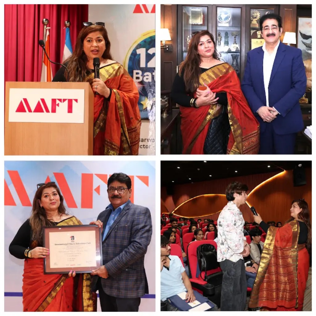 Powerful Workshop by Ruhi Banerjee on Motivation Career Guidance at AAFT