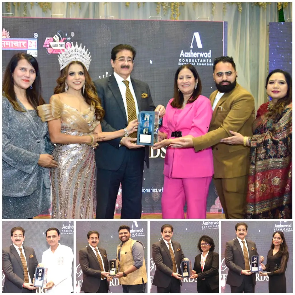 Sandeep Marwah Presented National Achievers Awards to Celebrate