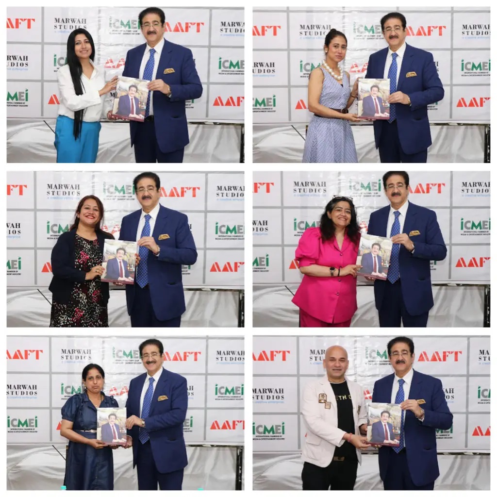 “Sandeep Marwah- The Architect of Aspirations” Presented to International Guests at Marwah Studios 1 Sandeep Marwah The Architect of Aspirations Presented to International Guests at Marwah Studios