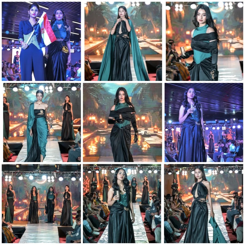 Egypt Inspired Collection by Designer Tusharika Chaudhary Enthralls Audience at 10th Global Fashion and Design Week