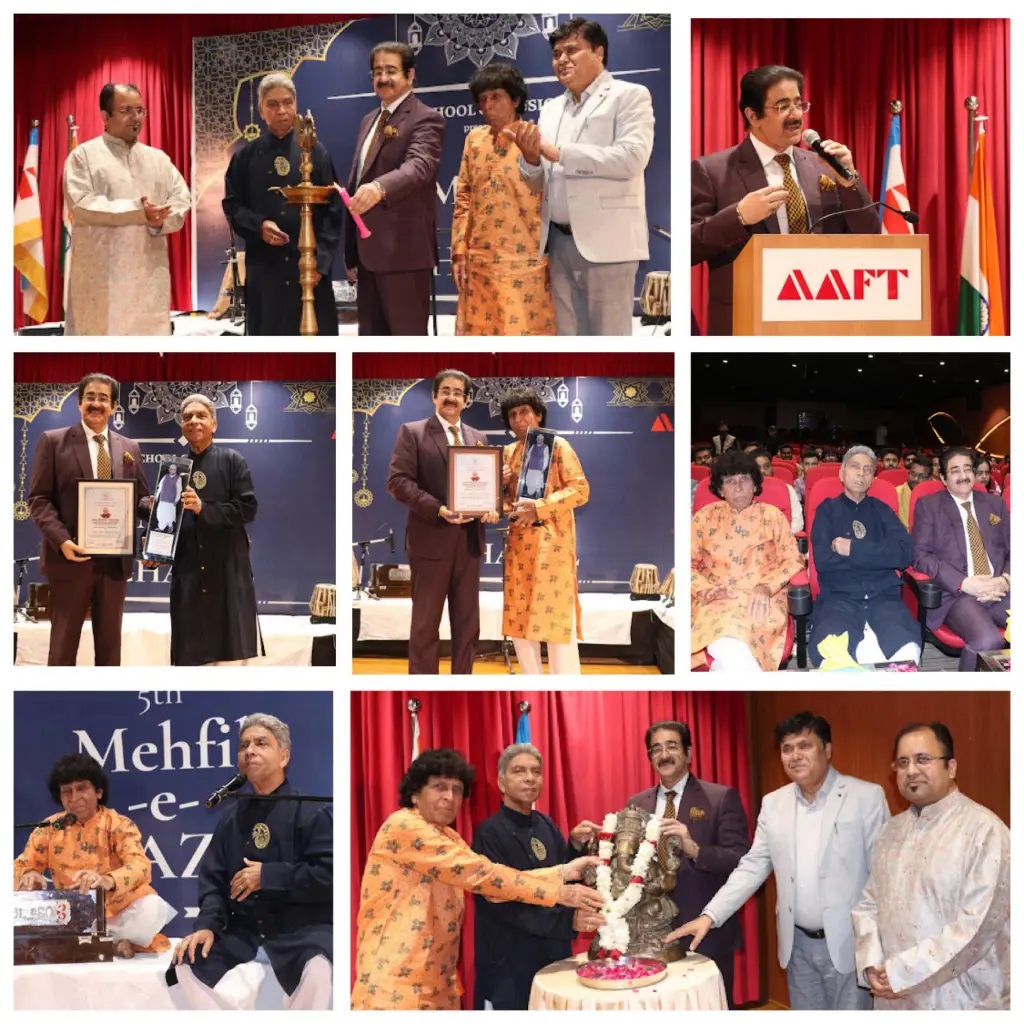 Legendary Hussain Brothers Mesmerize Audience at Mehfil-e-Ghazal at Marwah Studios 1 Legendary Hussain Brothers Mesmerize Audience at Mehfil e Ghazal at Marwah Studios