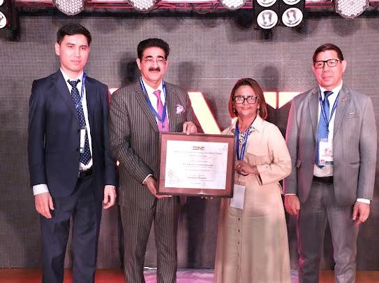 Patronship of Indo–Seychelles Film and Cultural Forum Presented to H.E. Harisoa Lalatiana Accouche