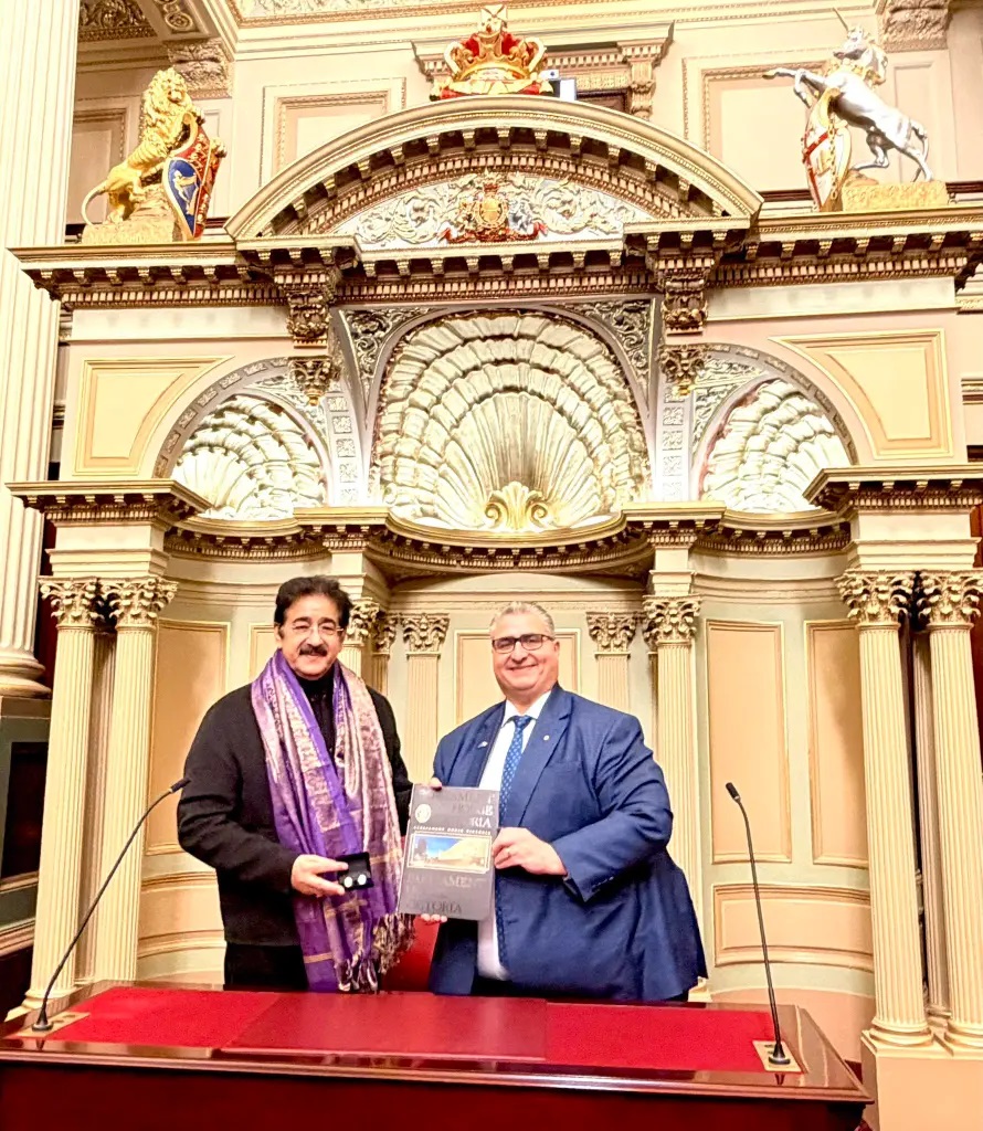Sandeep Marwah Was Honoured at Parliament of Victoria for Four Decades of Global Cultural Diplomacy 1 Sandeep Marwah Was Honoured at Parliament of Victoria for Four Decades of Global Cultural Diplomacy