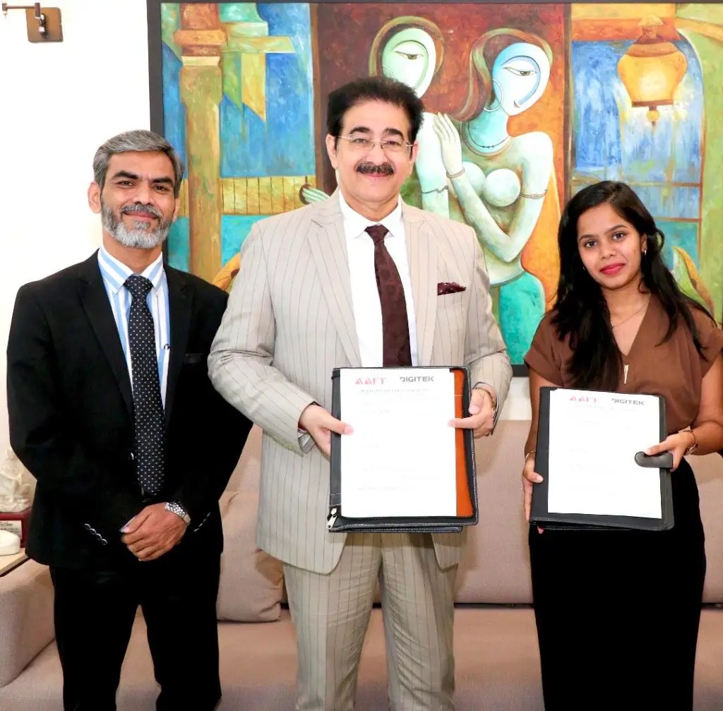 AAFT Signs MoU with DIGITEK to Strengthen Industry-Academia Collaboration 1 AAFT Signs MoU with DIGITEK to Strengthen Industry Academia Collaboration