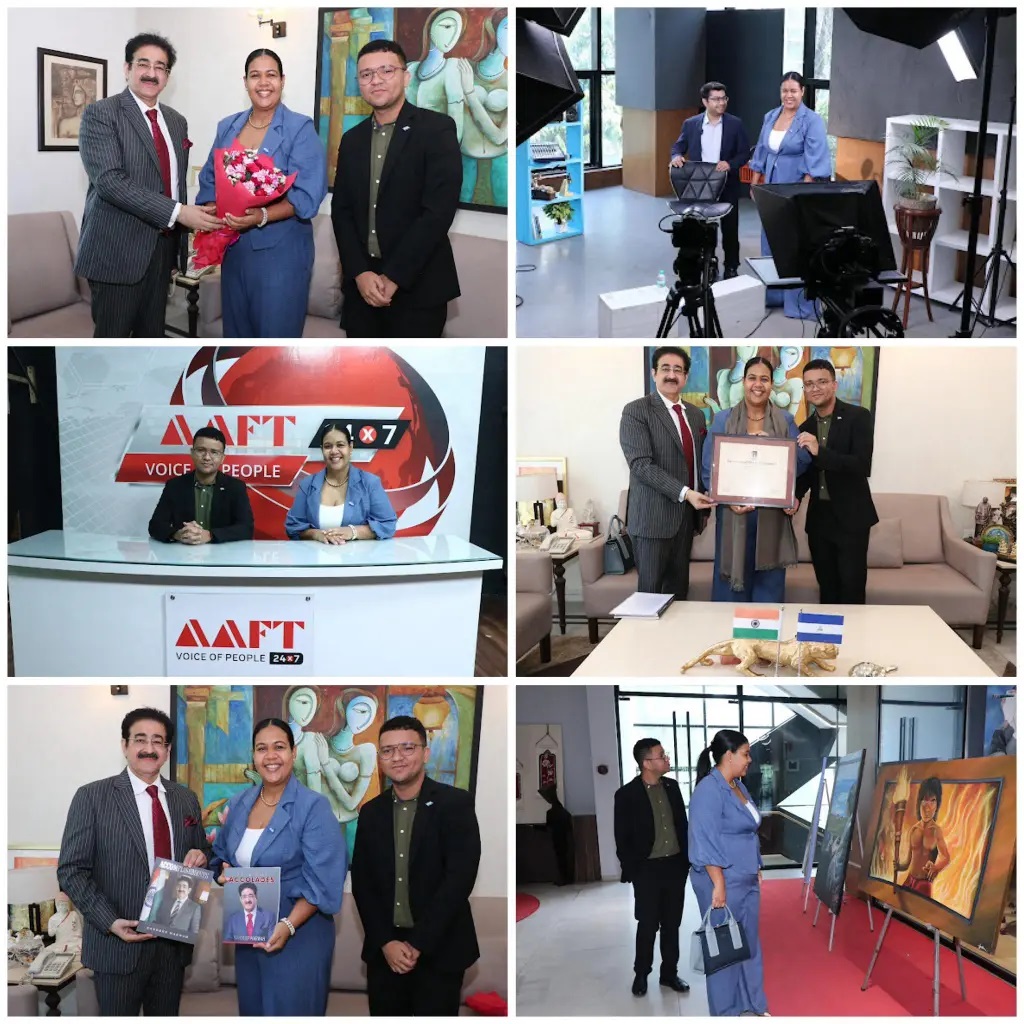 Embassy of Nicaragua Delegation Visits Marwah Studios Strengthening Cultural Ties Between India and Nicaragua