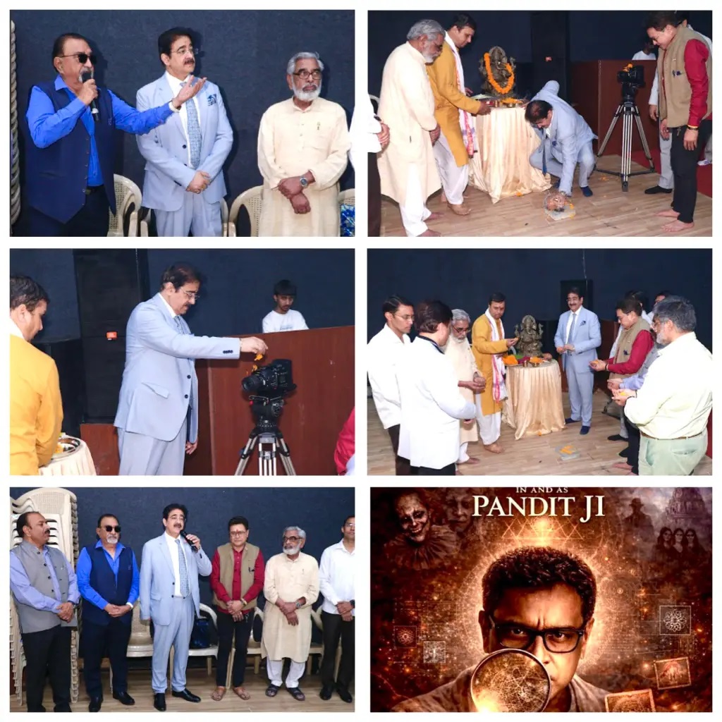 Grand Muhurat of Feature Film “Pandit Ji” Celebrated at Marwah Studios 1 Grand Muhurat of Feature Film Pandit Ji Celebrated at Marwah Studios
