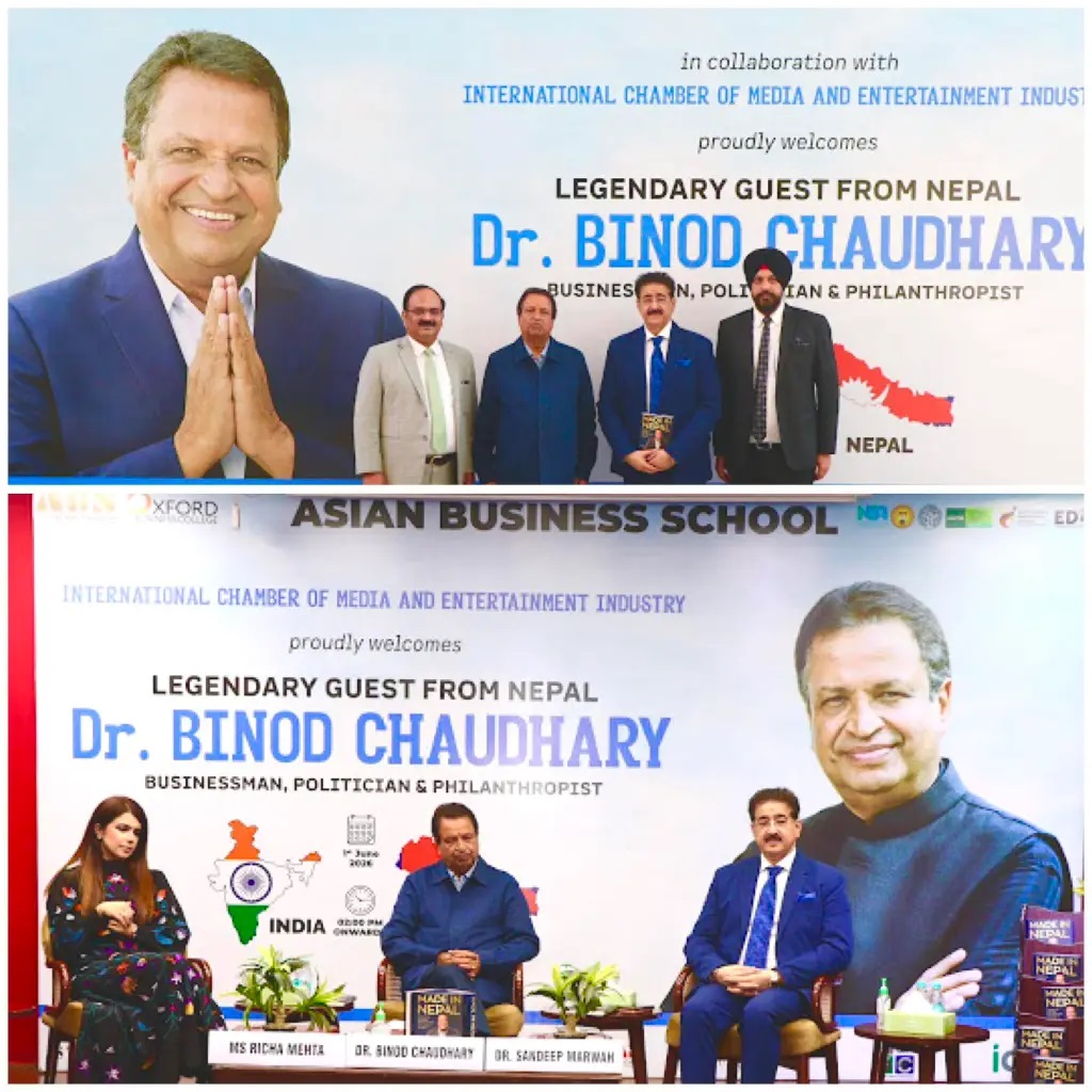 Historic Visit of Dr. Binod Chaudhary Inspires Future Business Leaders at Asian Business School 1 Historic Visit of Dr. Binod Chaudhary Inspires Future Business Leaders at Asian Business School