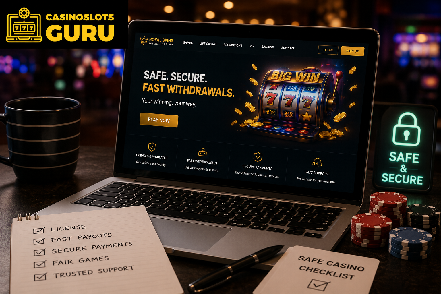Safe Online Casinos With Fast Withdrawals: What Actually Separates the Reliable Platforms From the Rest 3 ChatGPT Image Jul 13 2026 05 38 24 PM