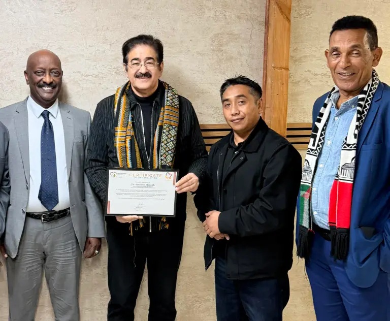 Sandeep Marwah Honoured by AusChin Foundation and Chin Myanmar Community Care in Melbourne 1 Sandeep Marwah Honoured by AusChin Foundation and Chin Myanmar Community Care in Melbourne
