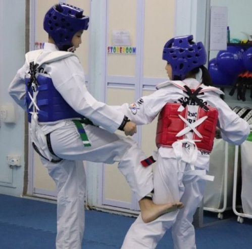 TKD partner drills enhance skills and promote teamwork and growth