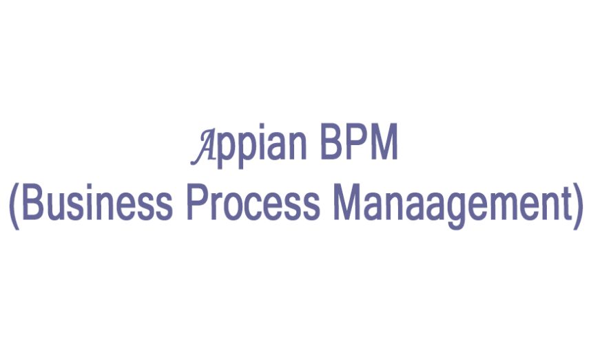 Best Appian BPM Training from Hyderabad