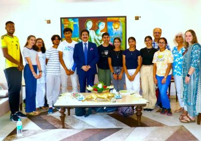 British-Delegation-from-UK-Hindi-Samiti-Visits-Marwah-Studios-to-Celebrate-Hindi-Language-and-Culture