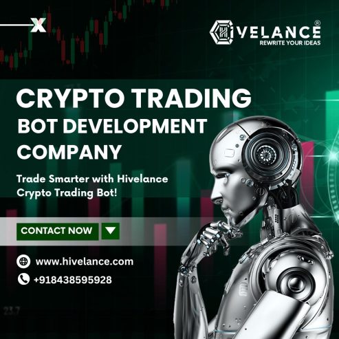 Crypto Trading Bot Development Services – Hivelance