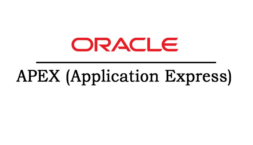 Oracle APEX Online Training from India