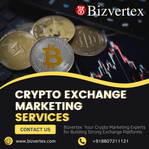 Elevate Your Crypto Exchange Brand with Bizvertex: Strategic Marketing for Maximum Impact