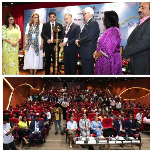 10th Global Literary Festival Noida 2024 Inaugurated with Grandeur at Marwah Studios