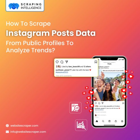 How To Scrape Instagram Posts Data from Public Profiles to Analyze Trends?