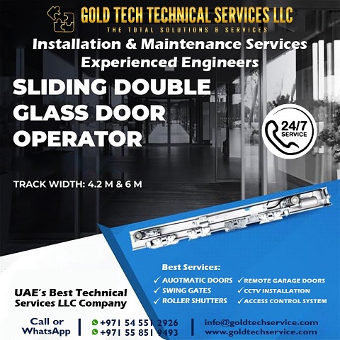 Gold Tech Services, Your Trusted Partner for Advanced Door Automation & Security Solutions”