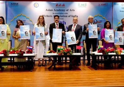 Poster-Honoring-Dr-Ram-Manohar-Lohia-Unveiled-at-10th-Global-Literary-Festival-Noida-2024