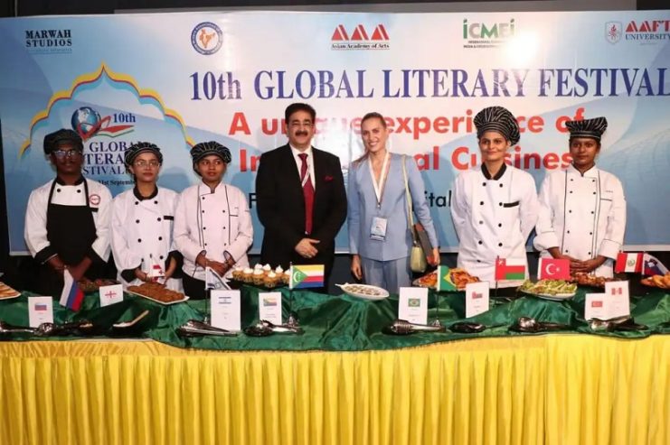 Russian Cuisine Enthralls at 10th Global Literary Festival Noida 2024