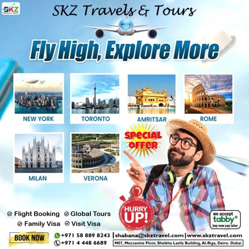 Explore the World with SKZ Travels & Tours!