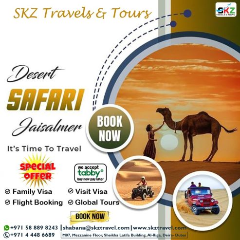 Desert Safari by SKZ Travels & Tours