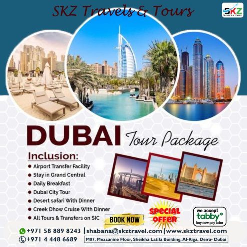 Discover the Magic of the UAE with SKZ Travels & Tours!