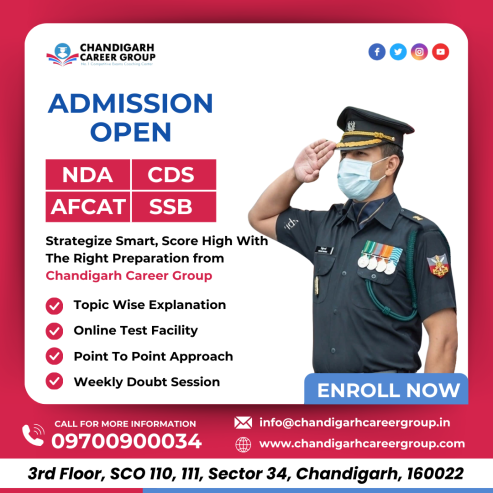 NDA Coaching in Chandigarh | Chandigarh Career Group