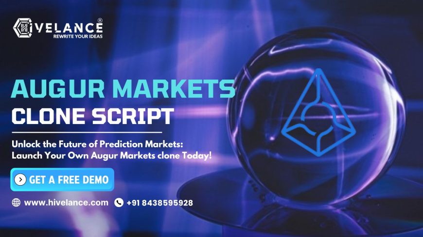 Build Your Own Decentralized Prediction Market with Augur Markets Clone Script