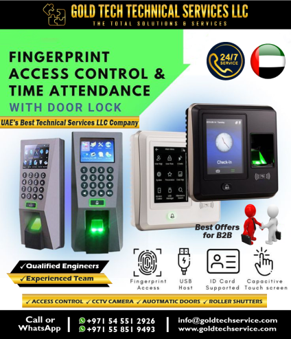 Comprehensive Security Solutions by Gold Tech Technical Services LLC