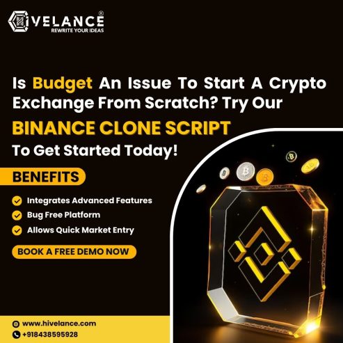 Create Your Own Crypto Exchange Effortlessly with Binance Clone Script!