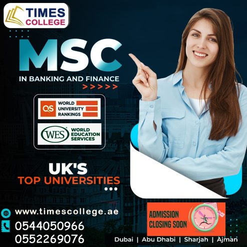 MSc Programs In Dubai