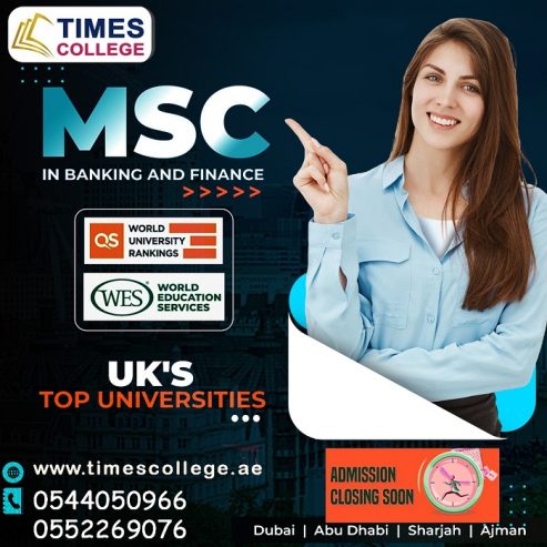 MSc Degree in Sharjah