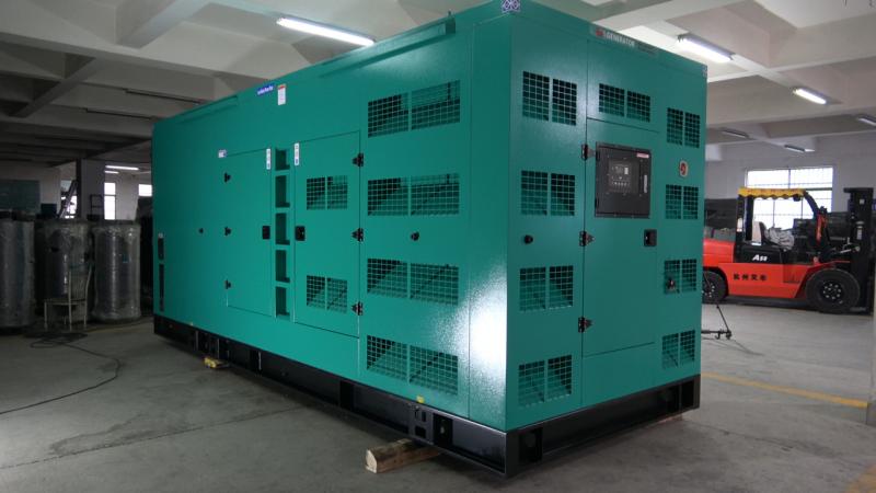 1500kw 1875kva Cummins Silent Diesel Generator Set