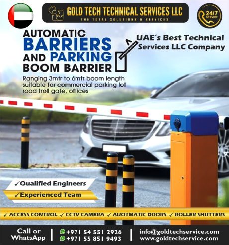 Gold Tech Technical Services LLC – UAE’s Leading Parking & Boom Barrier Specialists!