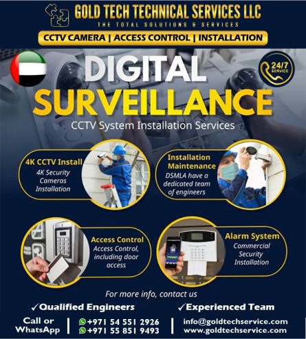 CCTV Camera Installation Service UAE