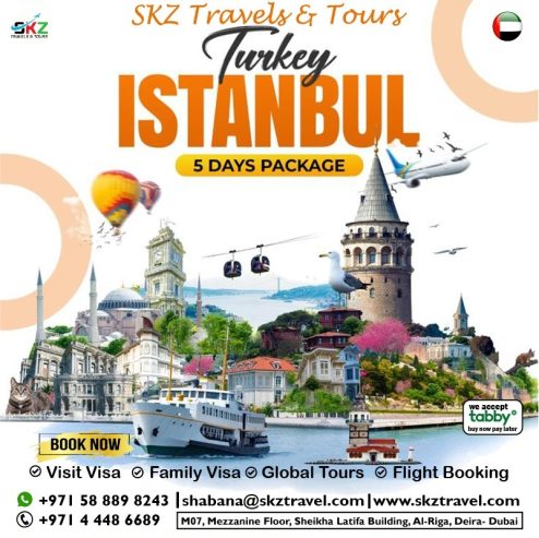 Experience the Magic of Istanbul with SKZ Travel & Tour!