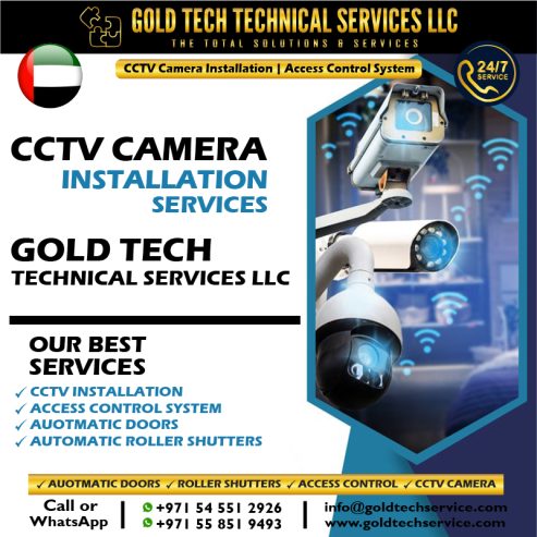 CCTV Camera Installation Service UAE